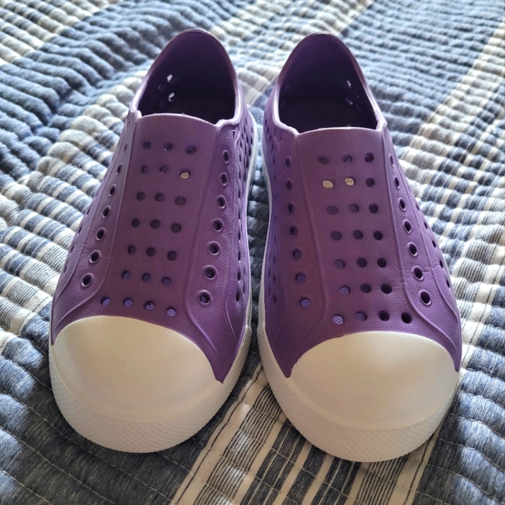 Purple Slip-On Shoes NWOT